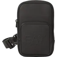 EA7 unisex. 7X000069_AF13811 Train Tech Bum Bag noir (OSFA), Casuel, Polyuréthane