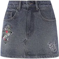Ed Hardy Jupe indigo