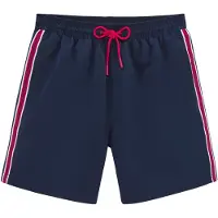 s.Oliver Shorts de bain marine / rouge / blanc