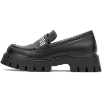 Ed Hardy Chaussure basse noir / argent
