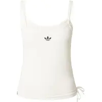 Adidas Originals Layered Sleeveless T-shirt Blanc L Femme