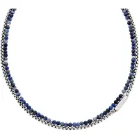 Emporio Armani EGS3312040 Collier Perles, (Acier inoxydable)