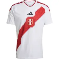 Adidas Peru 26/27 Authentic Home Short Sleeve T-shirt Blanc XL Homme