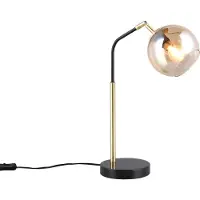 TRIO Lampe de table design Paxton noir