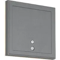 TRIO Applique LED, aluminium, capteur, batterie, H 14 cm