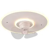 RL Ventilateur de plafond NYBRO Ø50cm blanc