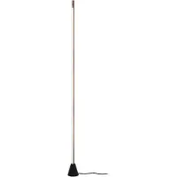 Lucide EQUINOX – Lampe sur pied – LED avec réglage de l'intensité lumineuse – Température de couleur réglable (CCT) – 1x26 W, 2700 K/4000 K – Capteur de mouvement mains libres – Couleur : marron