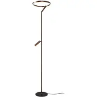 Lucide Lampe de pied élégante avec lampe de lecture Applause Cuivre brossé - LED