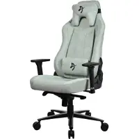 AROZZI Vernazza Soft Fabric Chaise Gaming - Vert nacré
