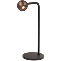 Lucide Lampe de table de conception Montana Café brun