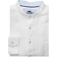 Fynch&Hatton Premium Linen Long Sleeve Shirt Blanc 2XL Homme