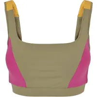 Urban Classics Color Block Sports Bra Vert L Femme