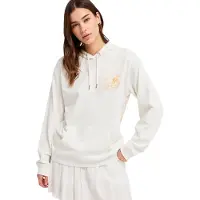 Roxy Surf Stoked Hoodie Blanc M Femme