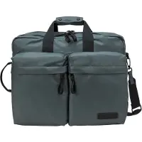 Marc O'Polo serviette sac d'ordinateur portable pour ordinateur portable Theo Business Bag Skipping Stone bleu gris