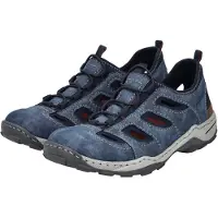 Rieker Chaussure de sport à lacets 'Oilybuk' marine / bleu marine / marron