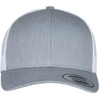Flexfit Casquette gris / blanc