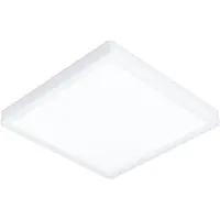 Eglo Lampe de plafond Zigbee Fueva 6-Z Carré - Blanc - 39x39cm