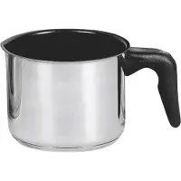 Kruger Pot à lait, Poêle + casserole, Noir, Gris