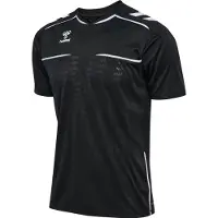 Hummel Referee Short Sleeve T-shirt Noir L Homme