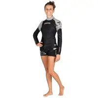 Mares Ultra Skin Long Sleeve Thermal T-shirt Noir M Femme