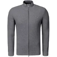 Gant Vestes en maille gris foncé