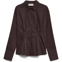 Vero Moda Chemisier 'VMAlva' chocolat