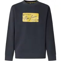 Pepe Jeans pour homme. PM5800143 Sweatshirt Suen Crew marine (XL), Casuel, Coton