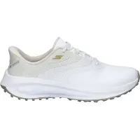 SKECHERS Chaussures de golf pour femmes, imperméables, blanches