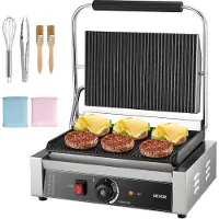 Vevor Gril Panini Électrique 2200 W