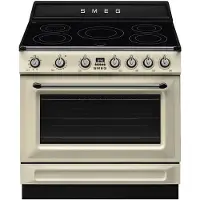 Smeg Centres de cuisson Crème - TR90IMP