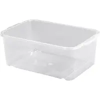 Keeeper Bac de rangement - ok - 300x200x110 mm - Couleur: Noir - Dimensions compactes - Pratique
