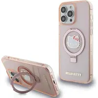Hello Kitty Hkhmp15xhrsgep Iphone 15 Pro Max 6.7 Ring Stand Electrop Phone Case Clair