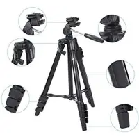 Fotopro X1 (Digi 3400+SJ 85+GA 1) Tripode en aluminium (Métal), Trépied, Argent
