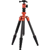Fotopro Trépied Sherpa Carbon Orange (Carbone), Trépied, Orange