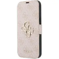 GUESS Charmes (Apple iPhone 13 Pro Max), Coque pour téléphone portable, Pink