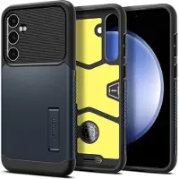 Spigen Coque Slim Armor pour Samsung Galaxy S23 FE - Metal Slate