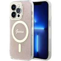 GUESS Guhmp15lh4stp Iphone 15 Pro 6.1 Iml 4g Phone Case Clair