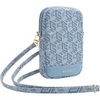GUESS Femmes, Sac à main, Torebka GUWBZPGCSPGB niebieski/blue Zip GCube Bottom Stripe, Bleu
