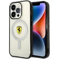 Ferrari Coque MagSafe transparente pour iPhone 14 Pro Max