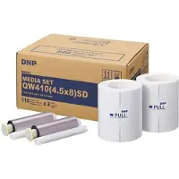 DNP QW 410 Kit média 11x20 cm SD 2x 110 feuilles