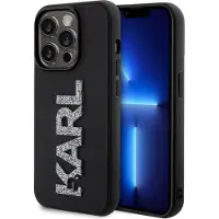 Karl Lagerfeld Klhcp15x3dmbkck Iphone 15 Pro Max 6.7 3d Rubber Phone Case Clair