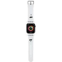 Karl Lagerfeld Klawlslkcnh Apple Watch 42/44/45/49mm Strap Clair