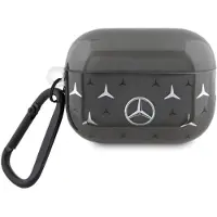 Mercedes Meap28Dpmgs Housse Airpods Pro 2 (2022/2023) Czarny/Noir Grand motif étoilé