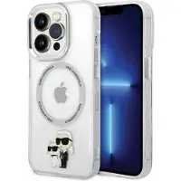 Karl Lagerfeld Klhmp13lhnkcit Iphone 13 Pro 6.1 Iconic Karl&choupette Phone Case Clair