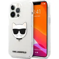 Karl Lagerfeld Coque transparente Choupette pour iPhone 13 Pro Max