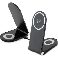 Mercedes Chargeur inductif MagSafe 2 en 1 15 W noir