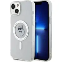 Karl Lagerfeld Étui transparent MagSafe pour iPhone 15 Plus de