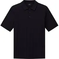 Armani Exchange pour homme. XM001292AF10337UC001 Polo Elegant noir (XS), Casuel, Coton, Manche courte