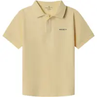 Hackett Swim Trim Island Short Sleeve Polo Jaune 24 Months Garçon