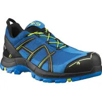Haix Chaussures de sécurité S3 BLACK EAGLE Safety 40.1 low/blue-citrus 610009 47
